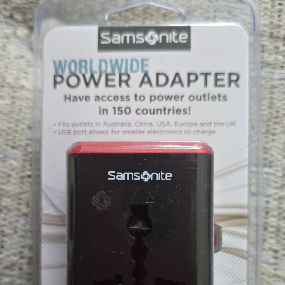 SAMSONITE BRAND WORLDWIDE POWER ADAPTER